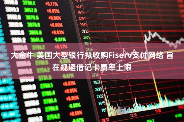 大金牛 美国大型银行拟收购Fiserv支付网络 旨在规避借记卡费率上限